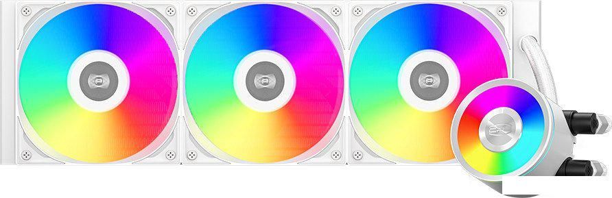 Система жидкостного охлаждения для процессора PCCooler DA360 Pro ARGB (белый)