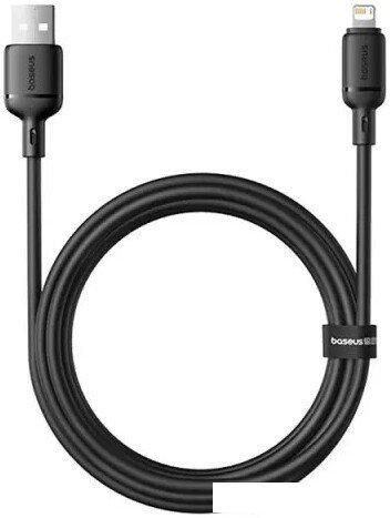 Кабель Baseus Silky Series Fast Charging Cable USB Type-A - Lightning (2 м, черный)