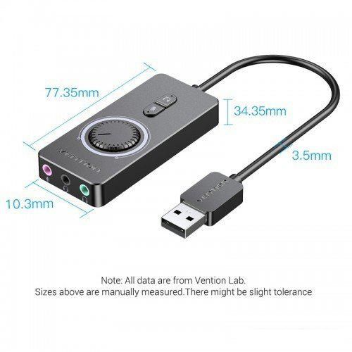 USB аудиоадаптер Vention CDRBB