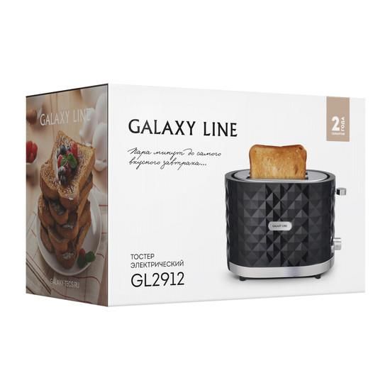 Тостер Galaxy Line GL2912 (черный)