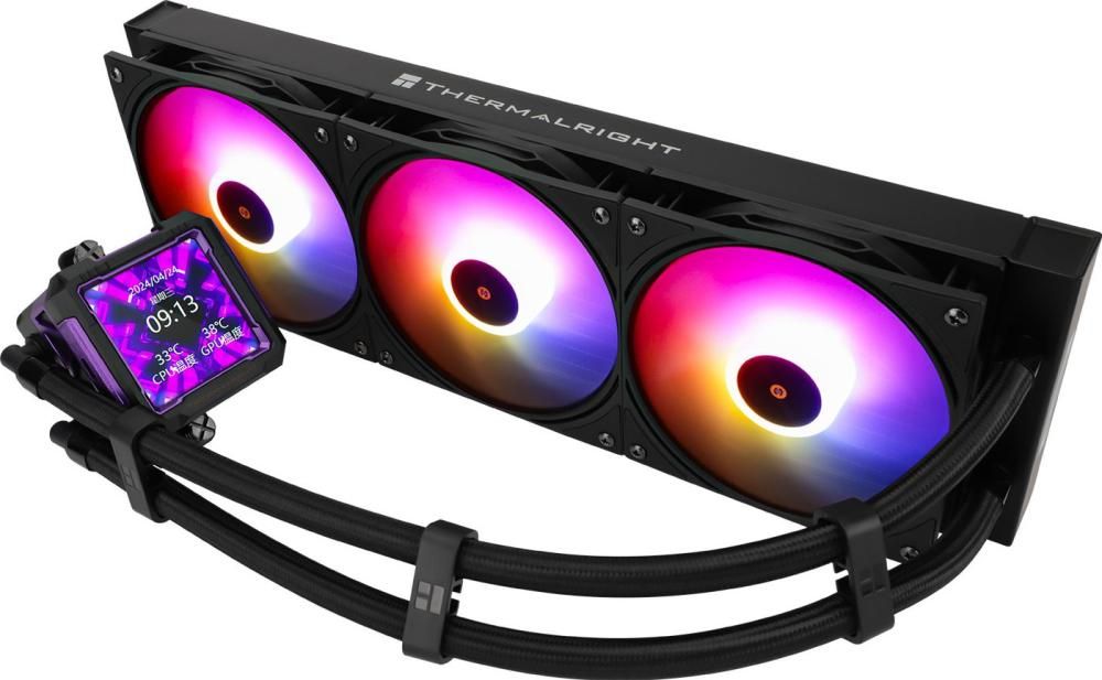 Система жидкостного охлаждения для процессора Thermalright Frozen Warframe Pro 360 ARGB (черный)