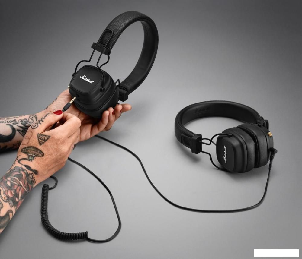 Наушники Marshall Major IV (черный)