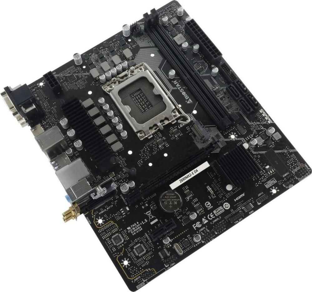 Материнская плата BIOSTAR Z690MX2-E D4 Ver. 6.0