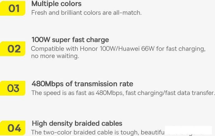 Кабель Baseus Dynamic Series Fast Charging Data Cable 100W USB Type-A - USB Type-C (2 м, белый)
