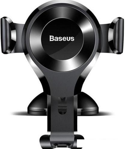 Держатель для смартфона Baseus Osculum Type Gravity (черный)