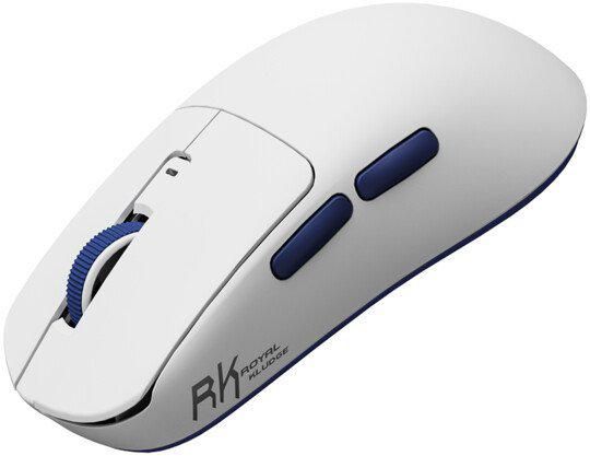 Игровая мышь Royal Kludge M30 (белый/синий)