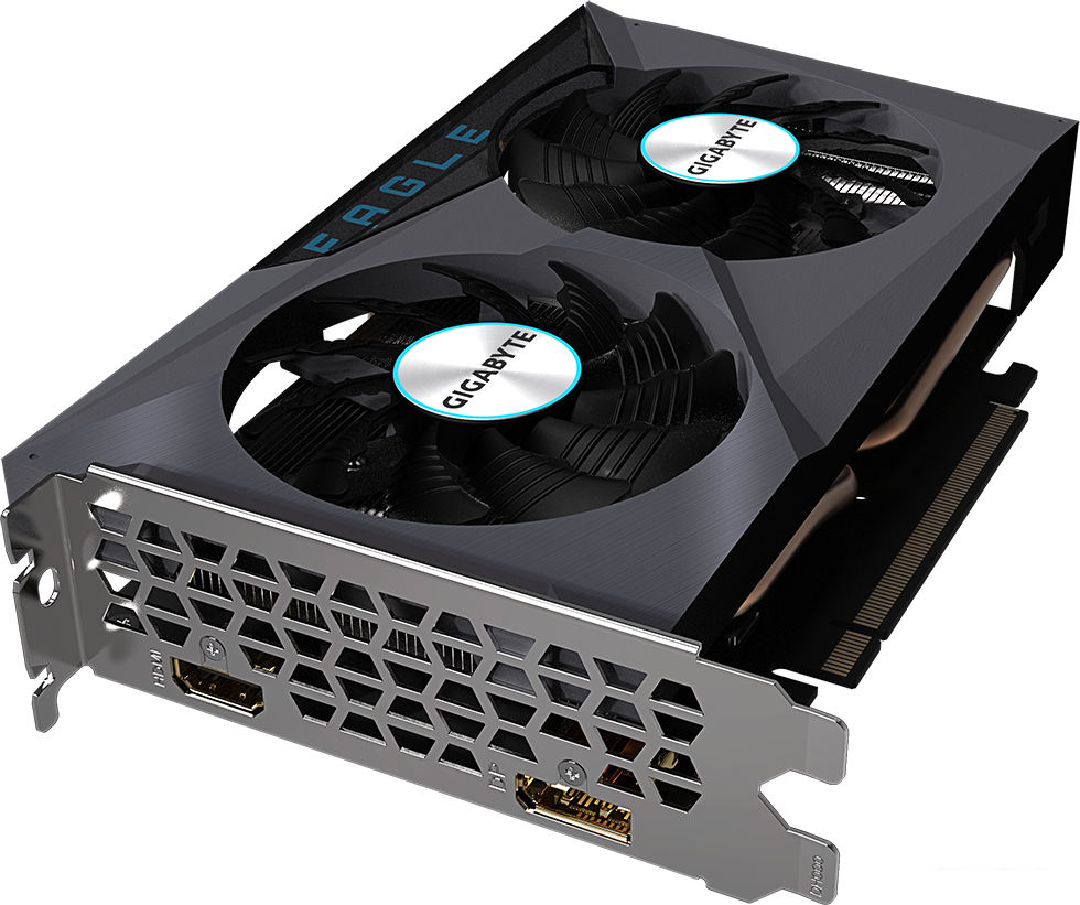 Видеокарта Gigabyte Radeon RX 6500 XT Eagle 4G GV-R65XTEAGLE-4GD