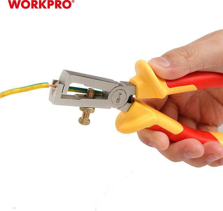 Инструмент для зачистки кабеля Workpro WP342018