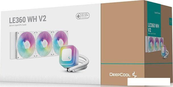 Система жидкостного охлаждения для процессора DeepCool LE360 WH V2 R-LE360-WHAMMN-G-2