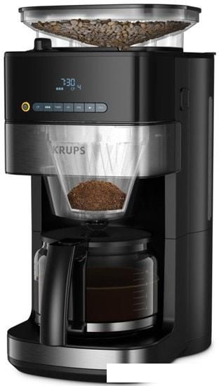 Капельная кофеварка Krups Grind Aroma KM832810