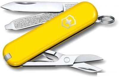 Нож-брелок Victorinox Classic Sunny Side 0.6223.8G (желтый)