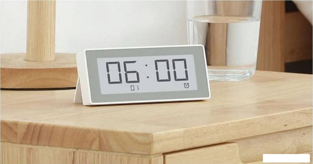 Термогигрометр Miaomiaoce Smart Thermometer Hygrometer Alarm Clock MHO-C303