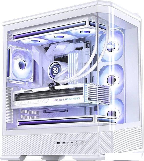 Корпус Jonsbo D400 (белый)