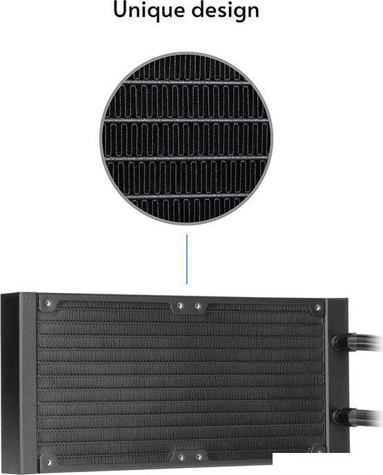 Система жидкостного охлаждения для процессора Chieftec Iceberg 240 DARK