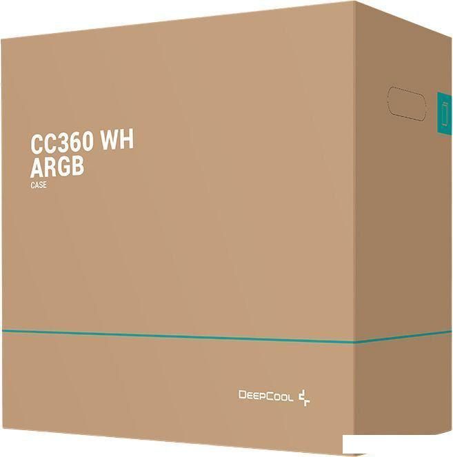 Корпус DeepCool CC360 ARGB R-CC360-WHAPM3-G-1