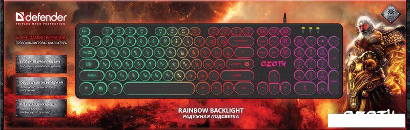 Клавиатура Defender Ozoth GK-106