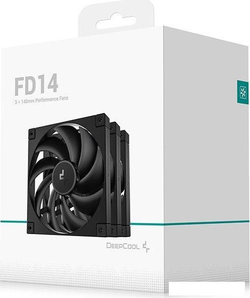 Комплект вентиляторов для корпуса DeepCool FD14-3 IN 1 R-FD14-BKNPN3-G