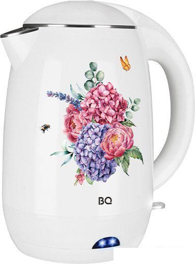 Электрический чайник BQ KT1702P (белый/симфония цветов)