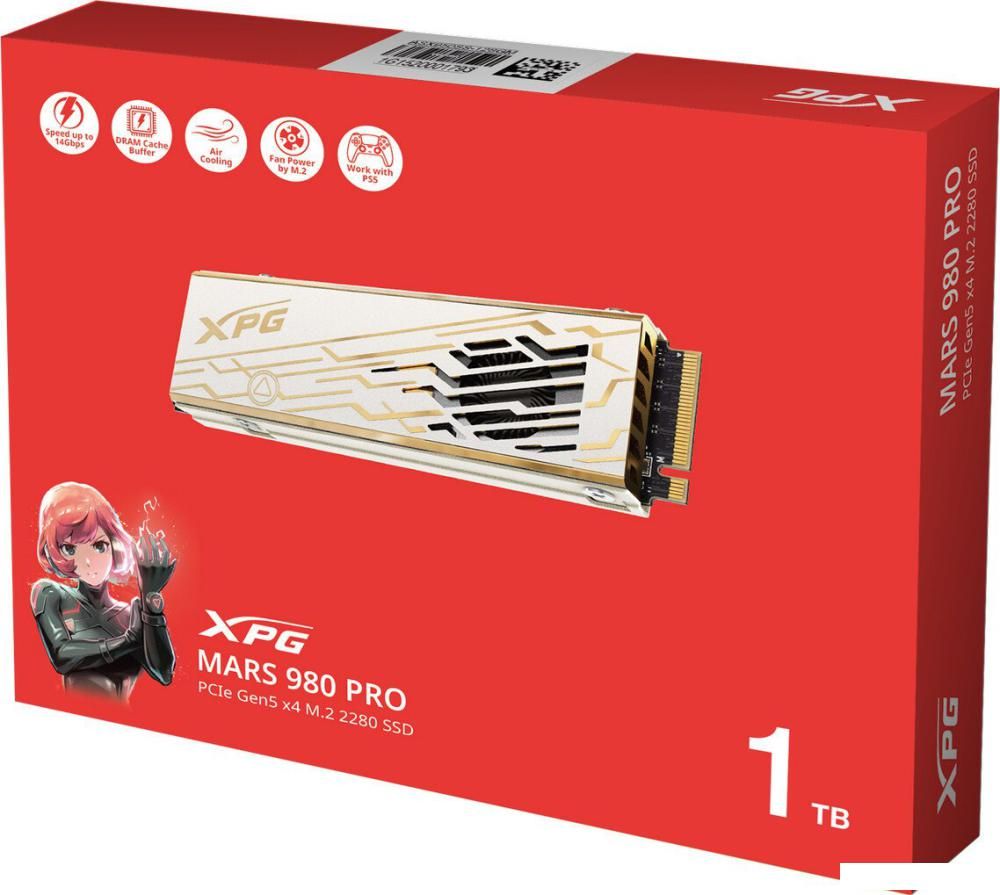 SSD ADATA XPG MARS 980 Pro 1TB SMAR-980P-1TCI