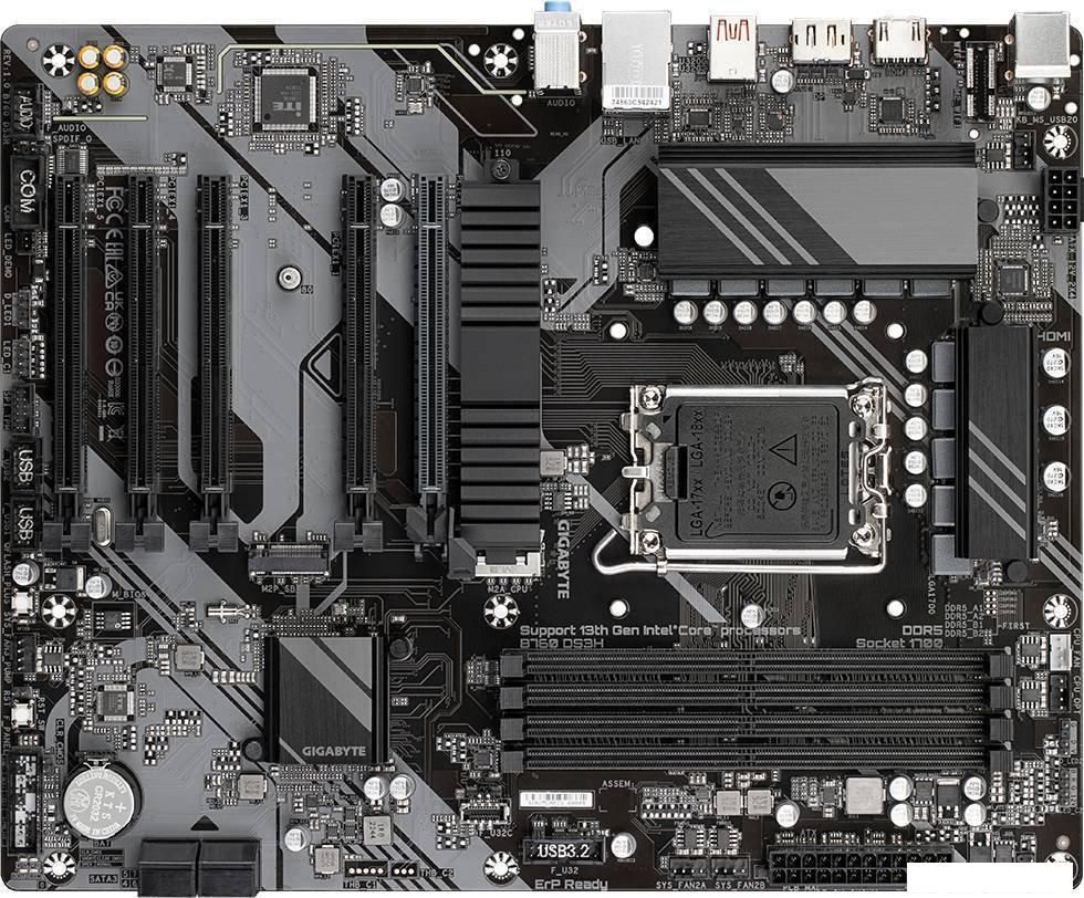 Материнская плата Gigabyte B760 DS3H (rev. 1.0)