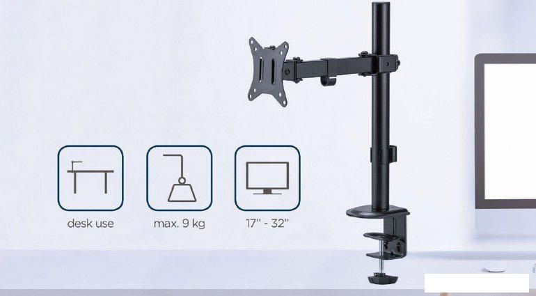 Кронштейн для монитора Gembird MA-D1-03