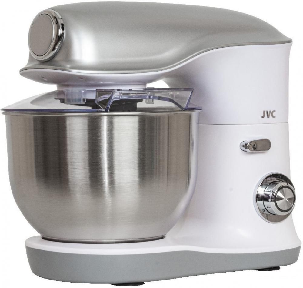 Кухонные комбайны, машины и планетарные миксеры JVC JK-MX510 (белый/серебристый)