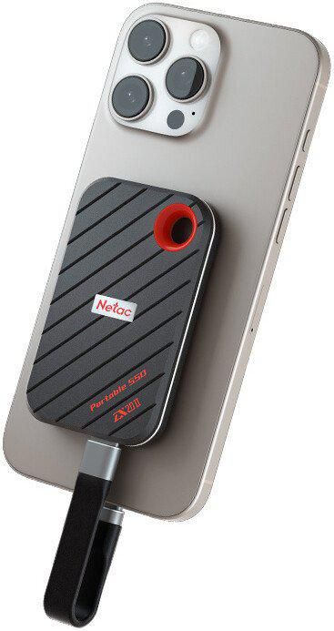 Внешний накопитель Netac ZX20II 512GB NT01ZX20II-512-32BK