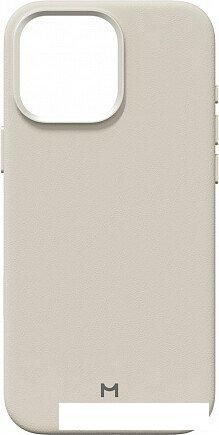 Чехол для телефона Magssory Eco Leather Case Ivory для iPhone 16 Pro Max CLT029i