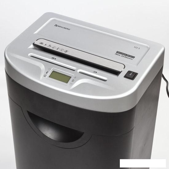 Шредер BRAUBERG S22-S 531773