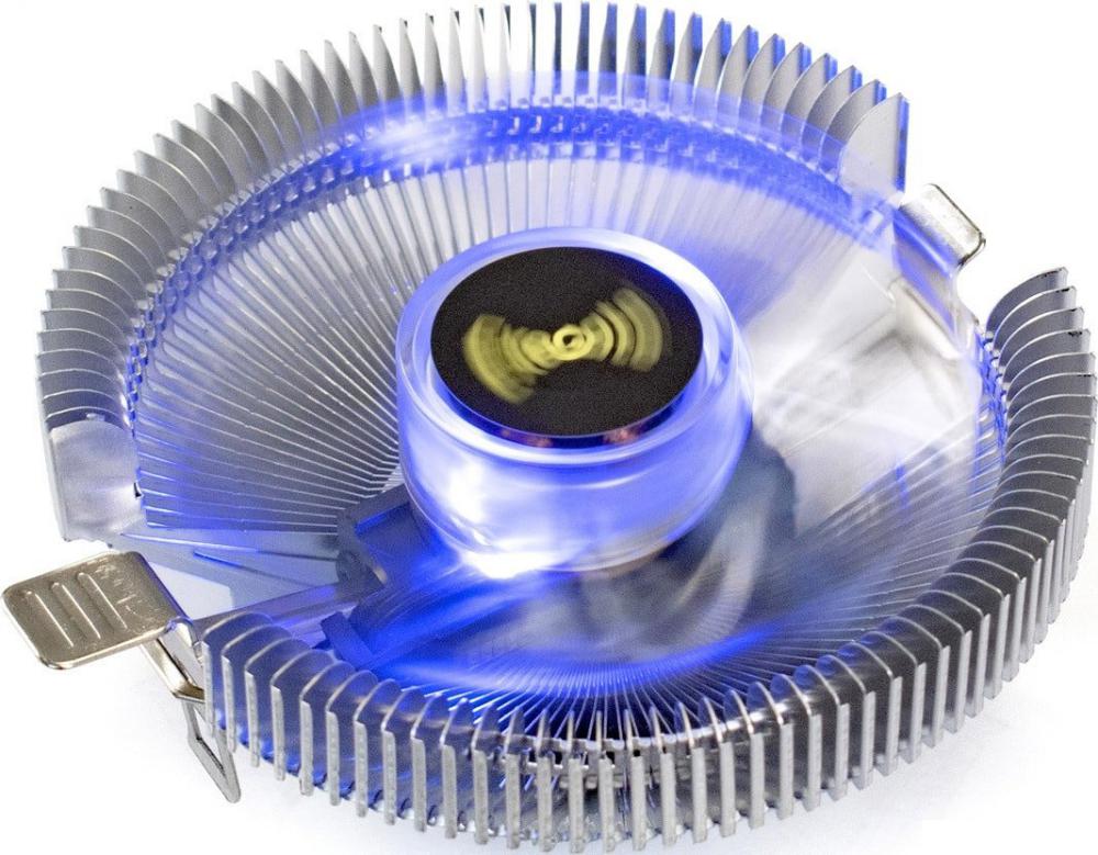 Кулер для процессора ExeGate Wizard EE91-PWM.BLUE EX286148RUS