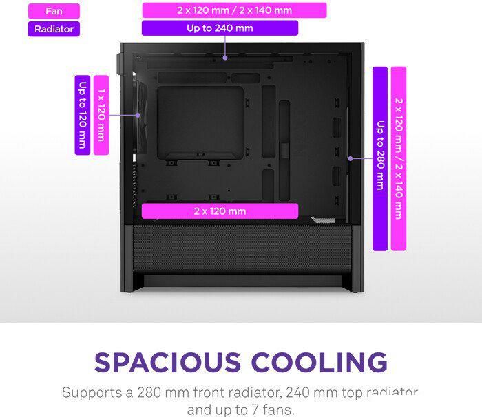 Корпус NZXT H3 Flow CC-H31FB-01