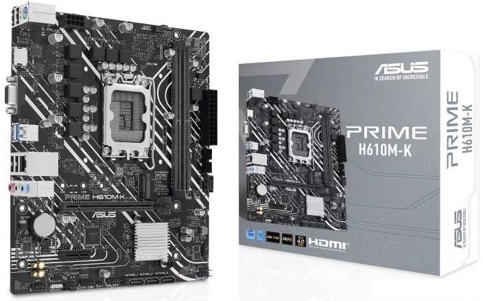 Материнская плата ASUS Prime H610M-K