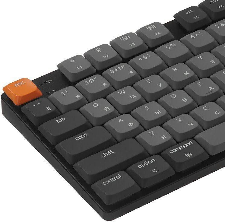 Клавиатура Keychron K1 V6 K1X-A1-RU (Keychron Low Profile Red)