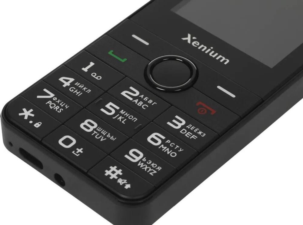 Кнопочный телефон Xenium X900 (черный)
