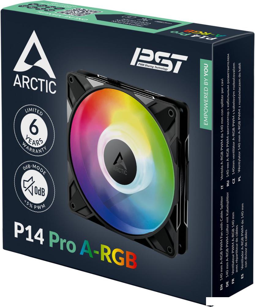 Вентилятор для корпуса Arctic P14 Pro A-RGB ACFAN00315A