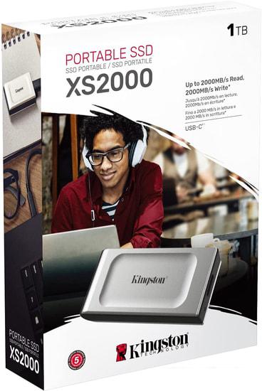 Внешний накопитель Kingston XS2000 2TB SXS2000/2000G