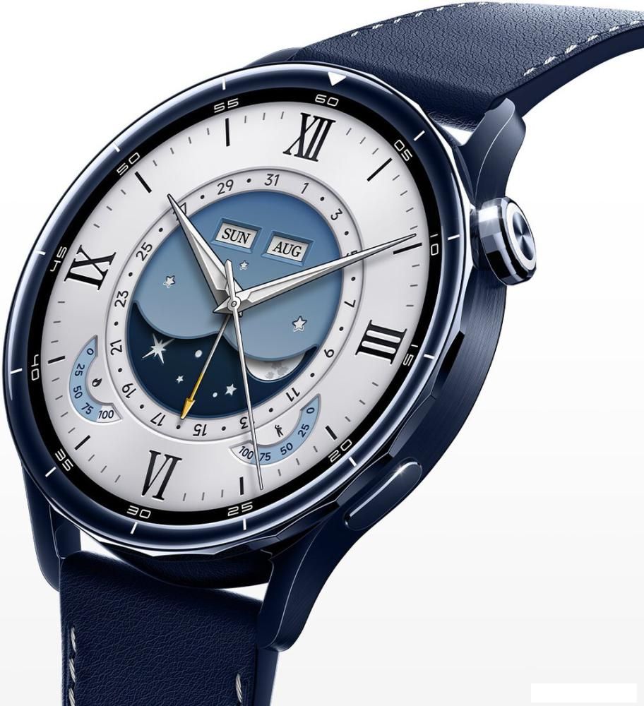 Умные часы Xiaomi Watch S5 46 мм (керамический синий, международная версия)