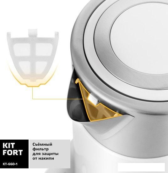 Электрический чайник Kitfort KT-660-1