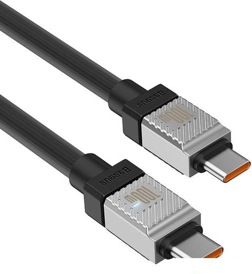 Кабель Baseus CoolPlay Series USB Type-C - Lightning (2 м, черный)