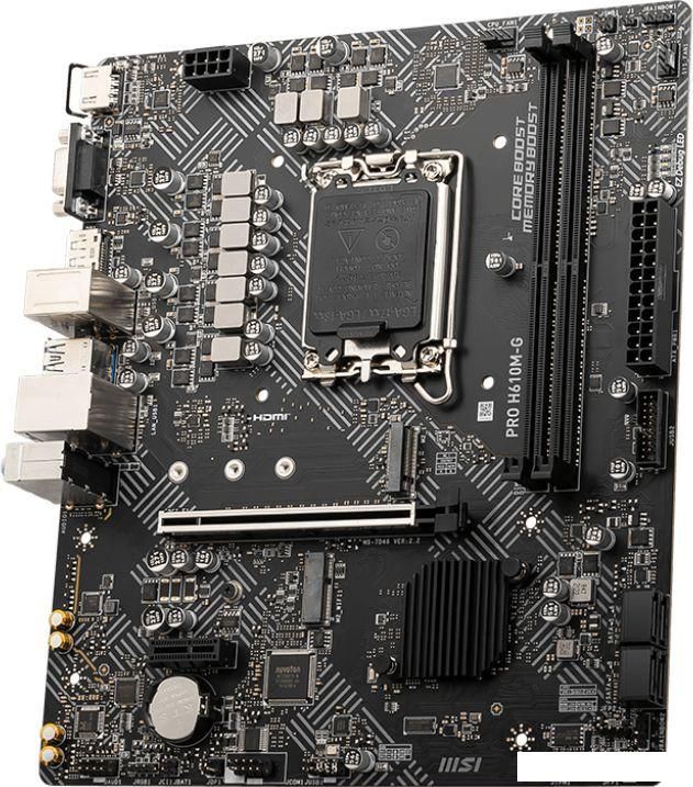 Материнская плата MSI Pro H610M-G