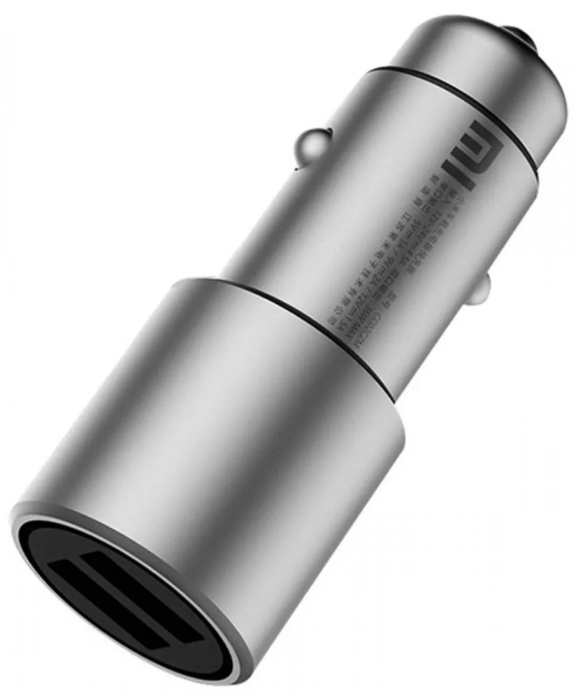 Автомобильное зарядное Xiaomi Mi Dual USB Car Charger QC 3.0 CC02CZM (китайская версия)