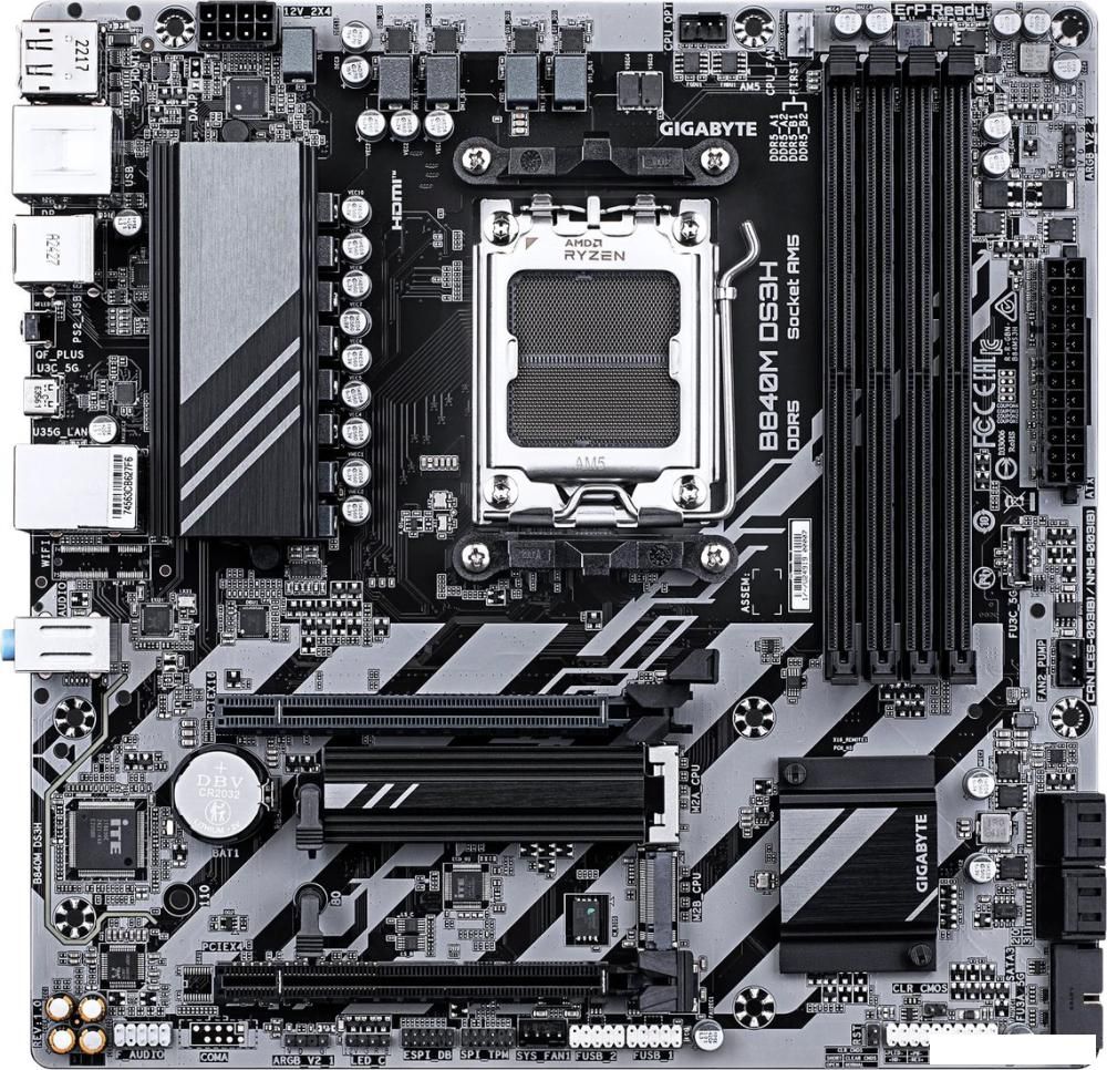 Материнская плата Gigabyte B840M DS3H