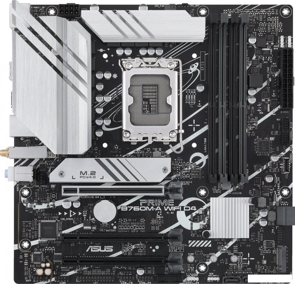 Материнская плата ASUS Prime B760M-A WiFi D4
