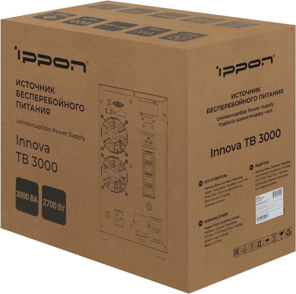 Источник бесперебойного питания IPPON Innova TBE 3000 2050431