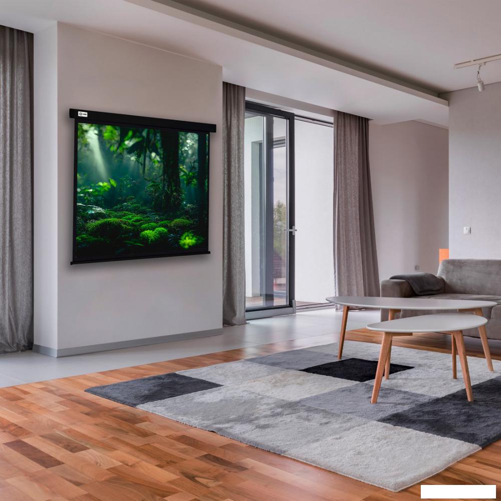 Проекционный экран CACTUS Wallscreen 213x213 CS-PSW-213X213-BK