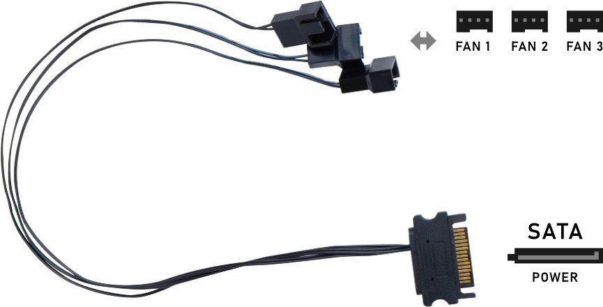 Контроллер скорости и подсветки вентиляторов Lian Li L-Wireless Controller G89.RF-T-B.R2