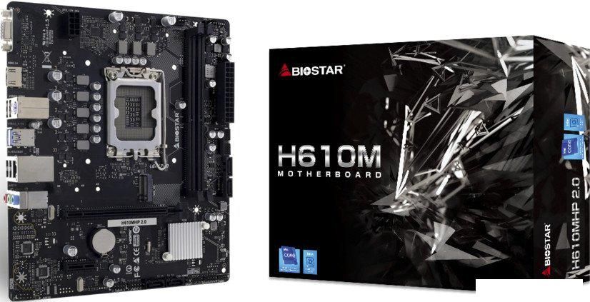 Материнская плата BIOSTAR H610MHP 2.0 Ver. 6.0