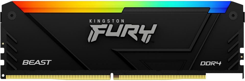 Оперативная память Kingston FURY Beast RGB 32ГБ DDR4 3200 МГц KF432C16BB2A/32