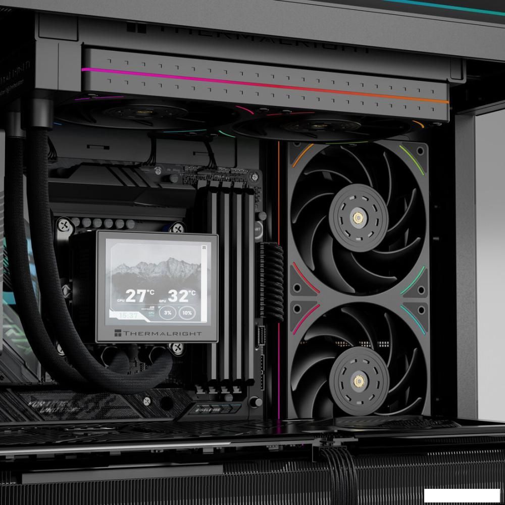 Комплект вентиляторов для корпуса Thermalright TL-UB24 (черный)