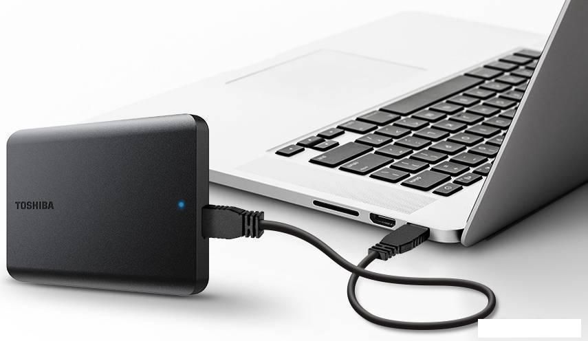 Внешний накопитель Toshiba Canvio Basics 2022 1TB HDTB510EK3AA
